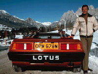 Roger Moore didn't liked the Esprit too much: Too uncomfortable!